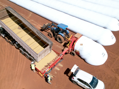 silos-bolsa-ampliam-capacidade-estatica-temporaria-e-reforcam-estrategia-logistica-da-tradicao