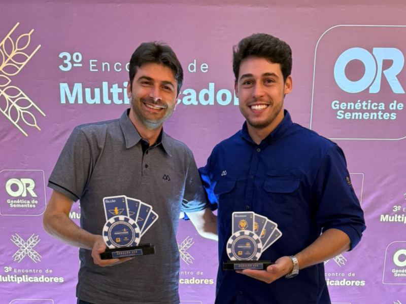 Sementes Tradi��o recebe pr�mio por produtividade