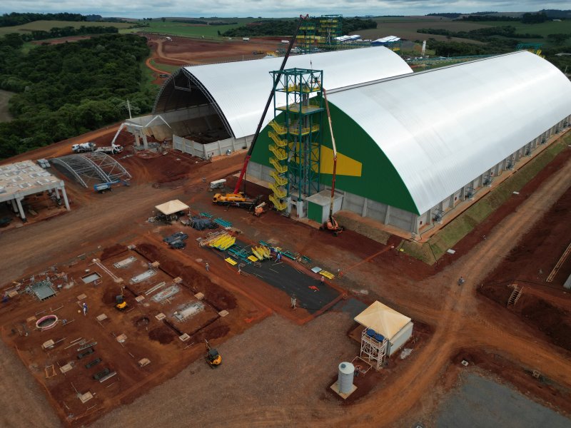 Cooperativa Tradi��o amplia capacidade de armazenamento 