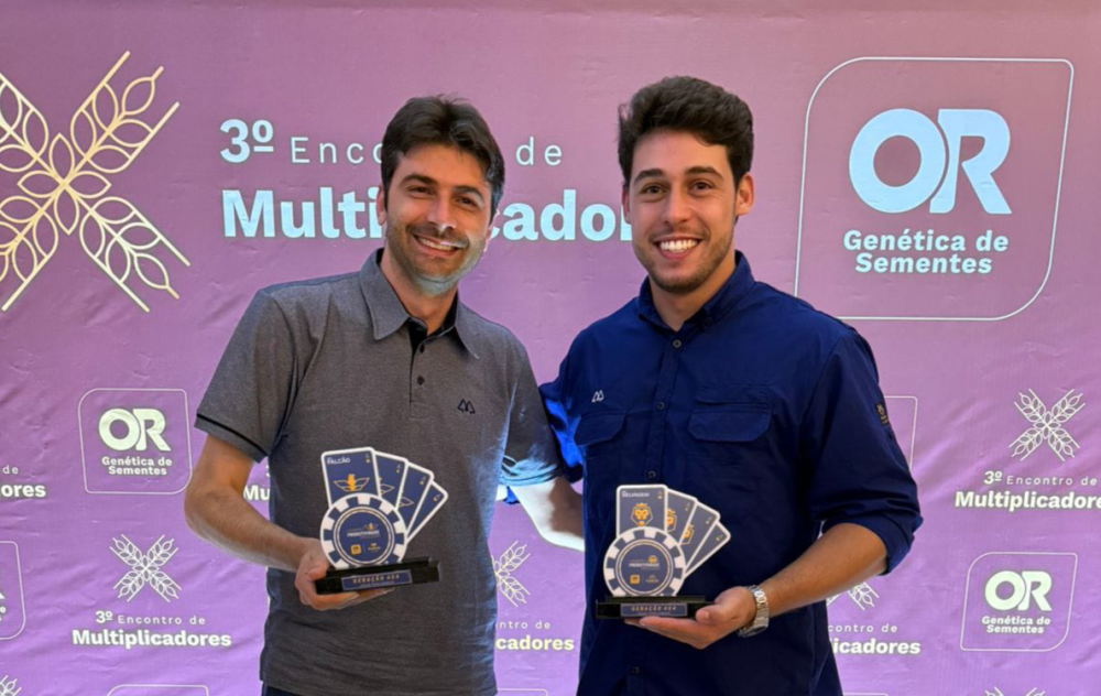 Sementes Tradi��o recebe pr�mio por produtividade