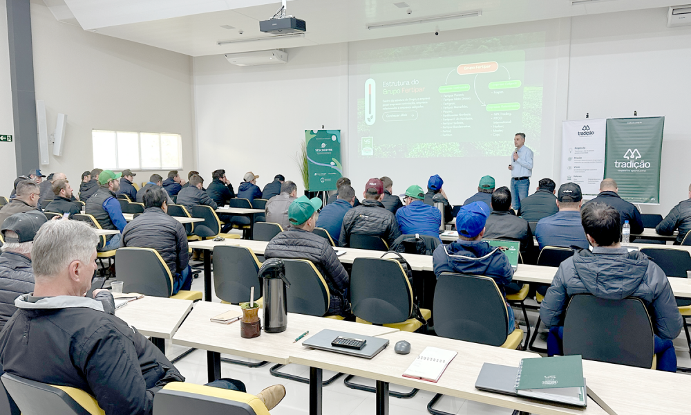 Tradi��o promove atualiza��o t�cnica sobre fertiliza��o nitrogenada e novas tecnologias