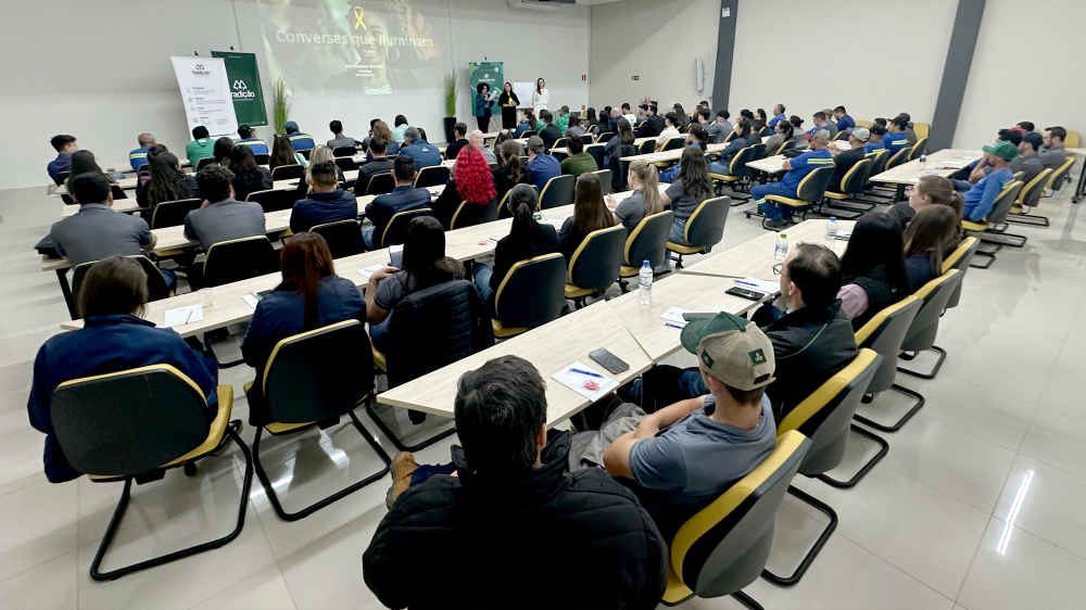 Cooperativa Tradi��o promove a��es do Setembro Amarelo 