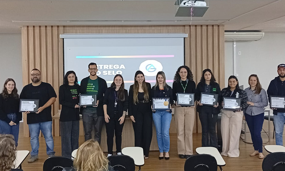 Tradi��o recebe o Selo Excel�ncia em Aprendizagem GERAR
