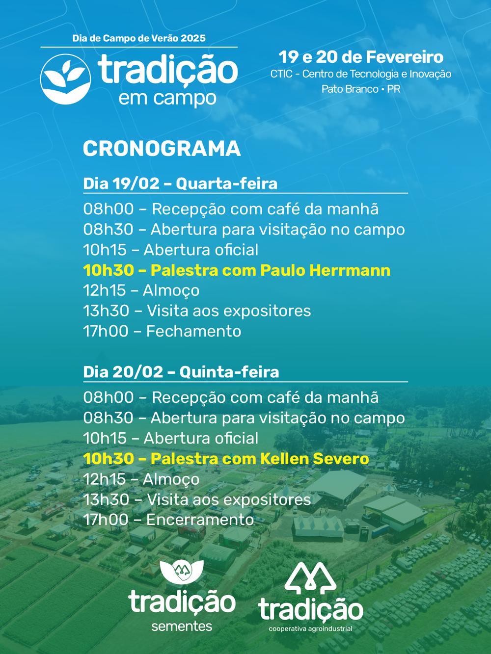 6� edi��o do Dia de Campo Ver�o acontece esta semana