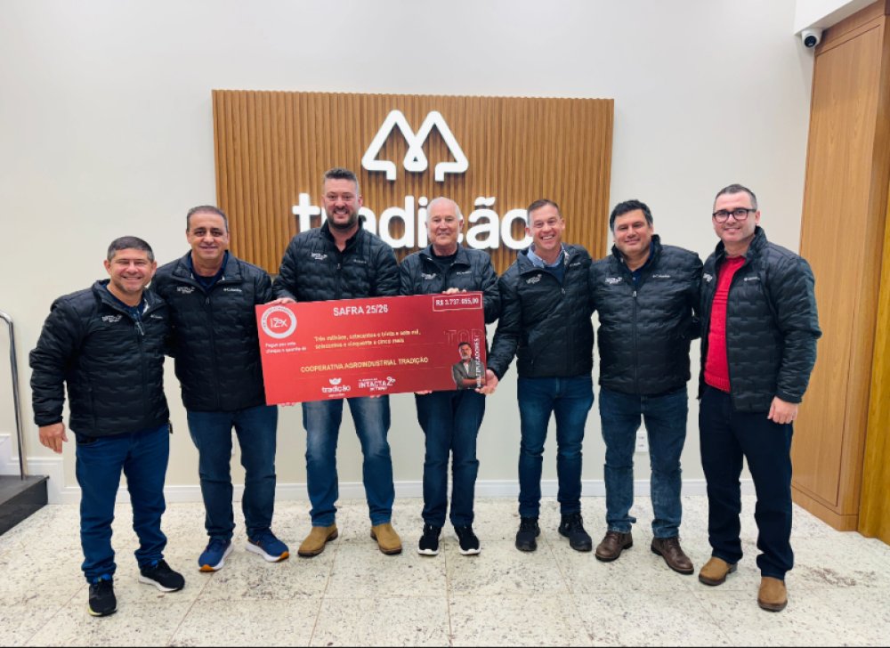 Tradi��o � reconhecida pelo programa Top Multi por multiplica��o de sementes