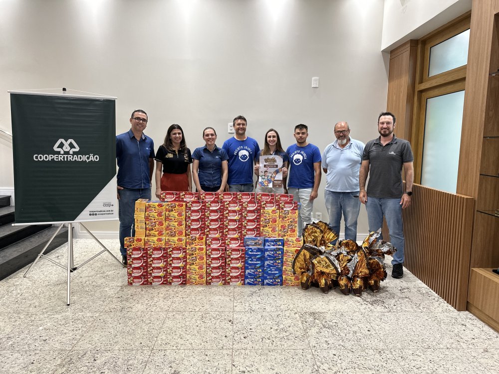 Campanha P�scoa Solid�ria beneficia crian�as de 22 institui��es na �rea de atua��o da Coopertradi��o