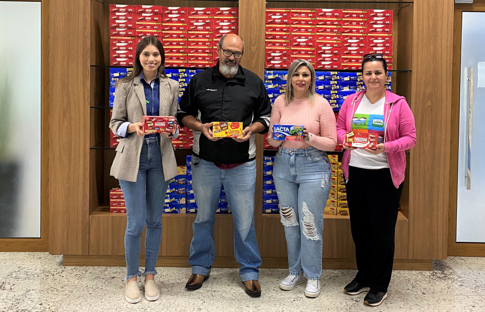 P�scoa Solid�ria: Coopertradi��o promove campanha de arrecada��o de caixas de chocolates para doa��o