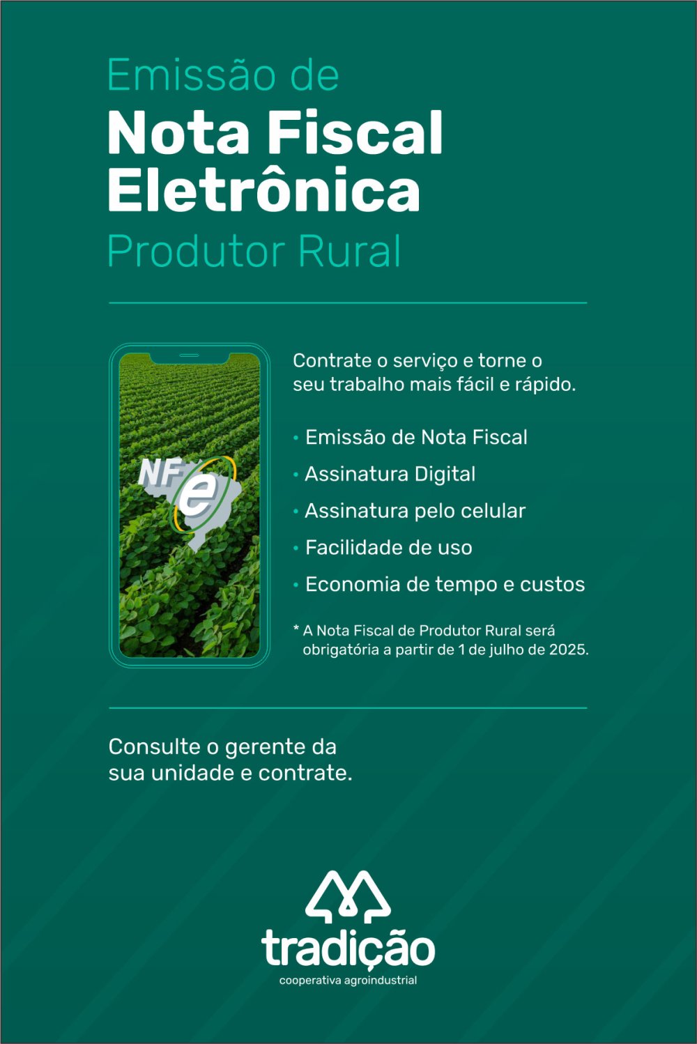 Nota Fiscal Eletr�nica com atendimento personalizado